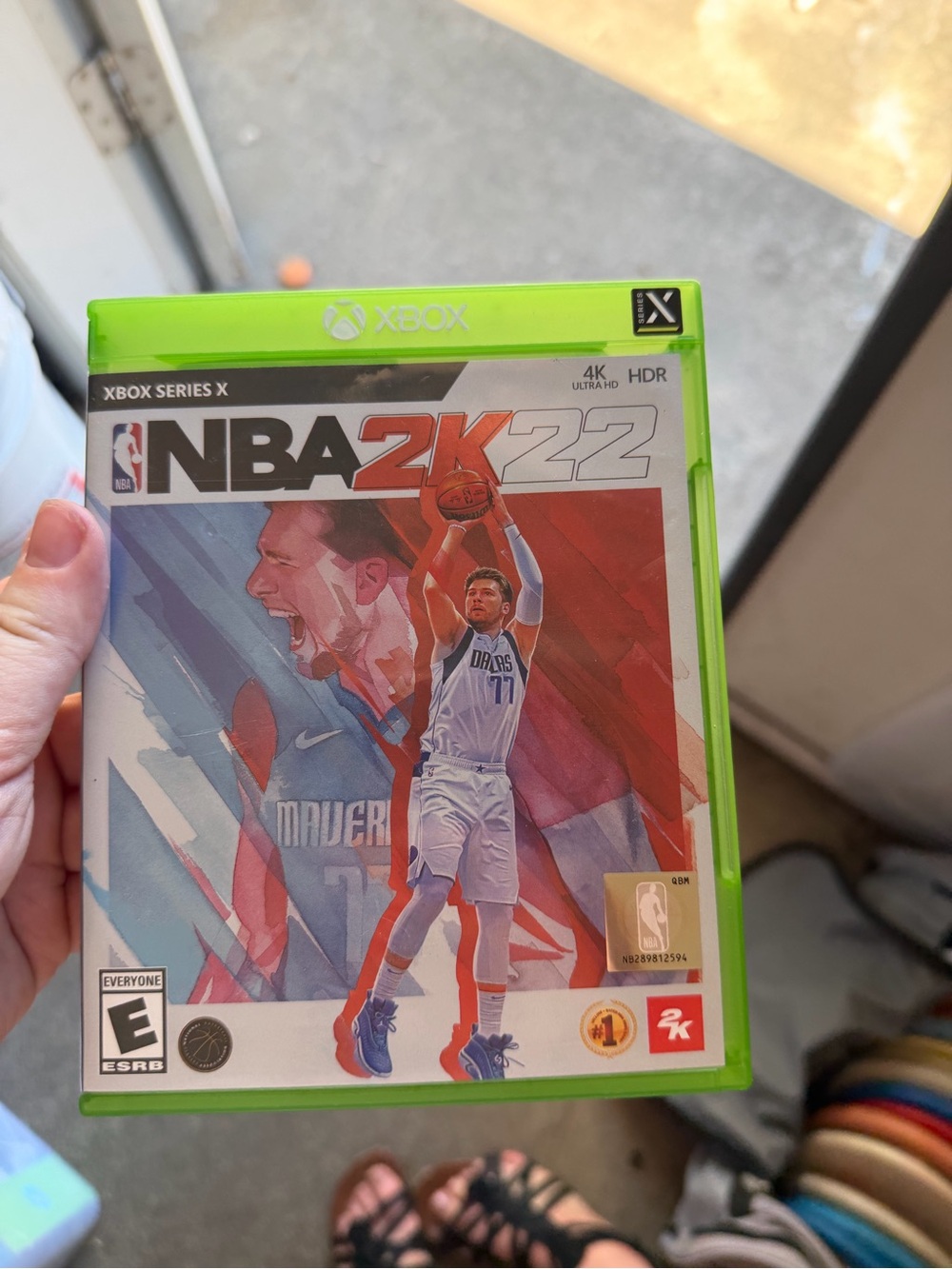 NBA 2K22 Xbox Series X - Green Case